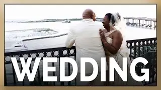Beautiful Wedding At Destin Beach, Florida | Da'Trice + Tommy