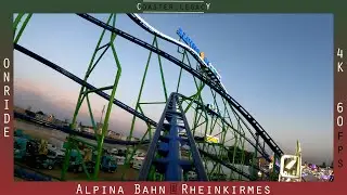 Reverse POV &bull; Alpina Bahn @ Rheinkirmes 2022 | 4K @60fps