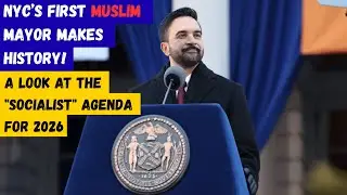 NYC&rsquo;s First Muslim Mayor Makes History! | Zohran Mamdani Inauguration 2026