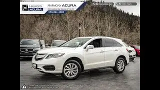 2017 Acura RDX Elite - Harmony Acura - AU2552 - Kelowna, BC