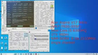 Gaming test Acer Aspire V17 Nitro i5-6300HQ GTX 960M