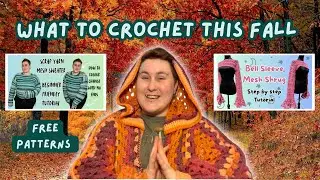 My favorite crochet clothing and fall accessories
