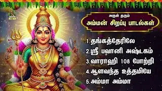Aadi Varum Poongaragam - Amman Non Stop Bakthi Padalgal | Thangatherile And Aazhavantha