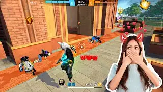 Free Fire 🔥 CS Ranked Match With Roshni Against Rushers Grandmaster Players | Garena Free Fire