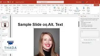 How to add Alt Text in PowerPoint