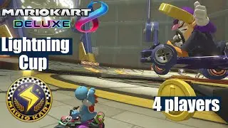 Lightning Cup 100cc 4 players [Mario Kart 8 Deluxe] [#32]