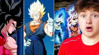 They COOKED with these animations!!! WOW!!! (Dragon Ball Z Dokkan Battle 10th Anniversary Reaction)