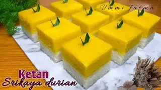Ketan srikaya durian super yummy, olahan durian gurih dan legit, recomended