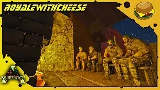 BUILDING THE DESERT WORKSHOP, DOCK AND TOILET! FUN WITH Syntac - ARK: RAGNAROK [DLC GAMEPLAY E5]