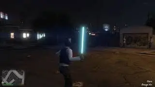 GTA 5 Mods - Lightsaber script (Star Wars) WIP 2