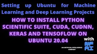 How to install keras on ubuntu? How to install tensorflow on ubuntu?  step by step installation