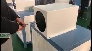 Rotary swaging machine for tube diameter reducing