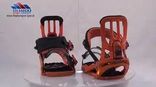 SNB VIAZN2018 051 snowboardove viazanie SALOMON RHYTHM orange