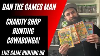 Charity Shop Hunting Cowabunga! #gamehunting #charityshop #retro