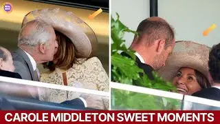 Princess Catherine&rsquo;s Mum Stunts at Royal Ascot with SWEET Moments with King Charles & Prince William