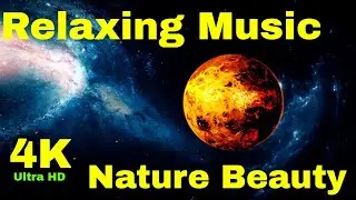Relaxing Space Ambient Music, Study Music, Meditation Music, Calming Music | 4K Ultra HD