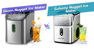 Сравнение льдогенераторов Nugget: Silonn против EUHOMY 🧊🔍 Настольные льдогенераторы на гранулах