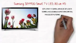 Samsung 32H4500 Smart TV LED, 80 cm, HD