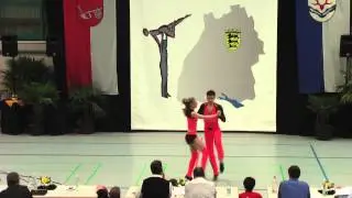 Deborah Werz & Adrian Beck - LM Baden-W&uuml;rtemberg & Hessen 2015