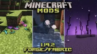 10 МОДОВ КОТОРЫЕ СДЕЛАЮТ МАЙНКРАФТ КРАСИВЕЕ! 1.19.2 Forge/Fabric