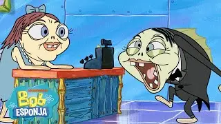 Bob Esponja | El MEJOR DÍA de Slappy en Fondo de Bikini☀️ | Escena completa | Bob Esponja en Español