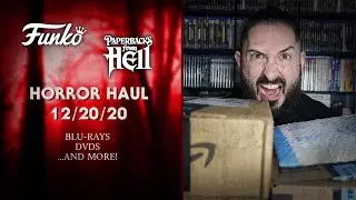 Horror Haul and Unboxing: 12/20/20 | Funko, Paperbacks from Hell, and more!