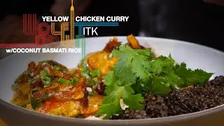 Yellow Chicken Curry with Coconut Basmati Rice