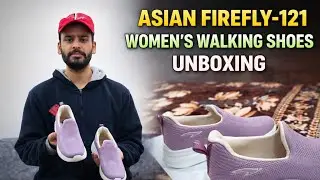 Asian Firefly - 121 | Women's walking shoes | Unboxing | Pink Colour | Asian Shoes | @asianshoes6336