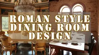 ROMAN STYLE DINING ROOM DESIGN