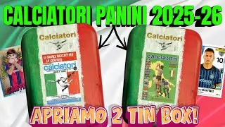 ⚽ CALCIATORI PANINI 2025-26 - TIN BOX CELEBRATIVE - Apriamo 30 Bustine! 🤩