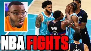 PISTONS AND HORNETS BRAWL WAS CRAZY...