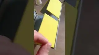 Drei Notizb&uuml;cher im Schuber mit Sichtfenster in Leinen gebunden #bookbinding #handmade #diy