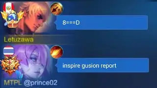 WHEN GLOBAL GUSION TROLL IN HIGHRANK AND THIS HAPPEN...😂😂