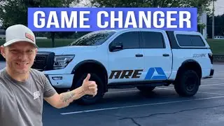 A.R.E. Bed Cap Installed | Overland Camper Build Continues