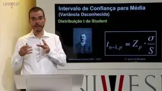 Estatística - Aula 19 - Intervalo de confiança para proporção e média com variância desco