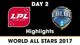 [Highlights]  LPL vs CBLOL [World ALL Stars 2017] Trung Quốc vs Brazil