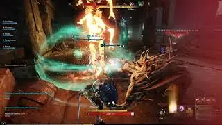 New World Level 25 Dungeon - Tank Gameplay