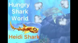 Hungry Shark World: The Heidi shark can go invisible!