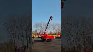 6.3-ton truck-mounted crane, cargo box length: 4.25 meters;+8615054723399