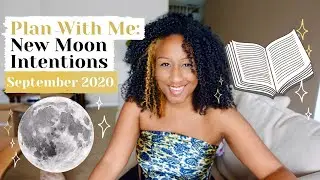 Plan With Me: New Moon Journaling  September 2020 🔮✨