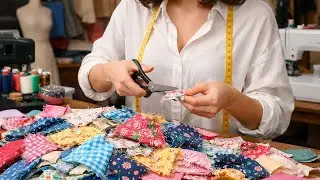 2 ideas for scrap fabric | using up your left-over fabric