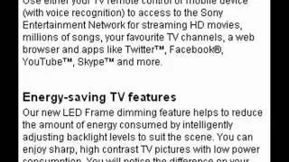 Sony KDL HX753 Range