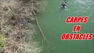 Carpe Au Coup En  Obstacles ma Premiere En FLOAT TUBE De La SAISON
