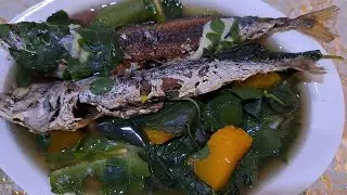 Laswa with fried fish | Ilonggo vegetable soup | By: Mama Gemma's kitchen!