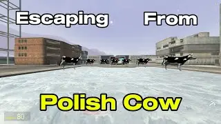 XMAS Polish Cow Nextbot Chase Garry's Mod