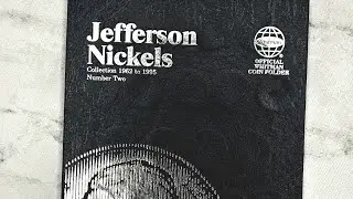 Jefferson Nickel Coin Folder 1962 to 1995 Review #nickels #amazoninfluencer