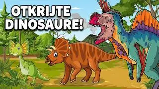 Ucimo dinosaure - Dinosaurusi za decu i bebe - Učimo djecu dinosauruse