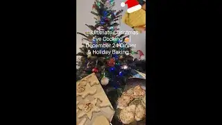 🍲 Ultimate Christmas Eve Cooking 🍰| December 24 Dinner & Holiday Baking 🎄
