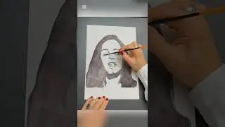 Guess the famous artist&hellip; #art #drawing #foru #painting #sketch #celebrity #artist #speeddraw #viral