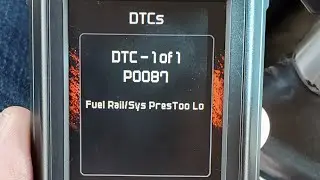 How to Diagnose P0087 Code on Duramax Diesel (Limp Mode)